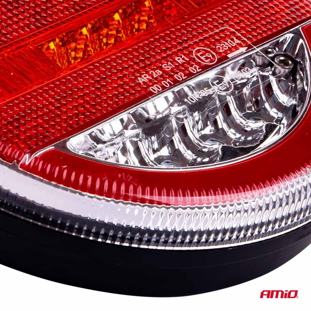 LED kombinētais aizmugurējais lukturis AMiO RCL-07-LR dinamiskais kreisais/labais