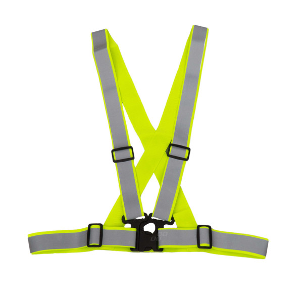 Atstarojoša veste ar siksnām - zaļa AMIO-03104