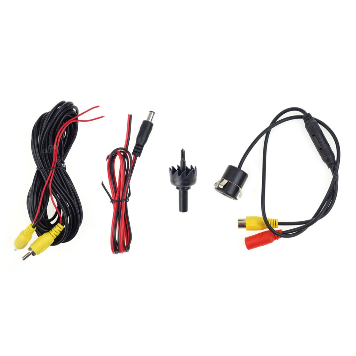 Atpakaļskata kamera HD-308-LED "Night Vision" 18 mm AMIO-01595