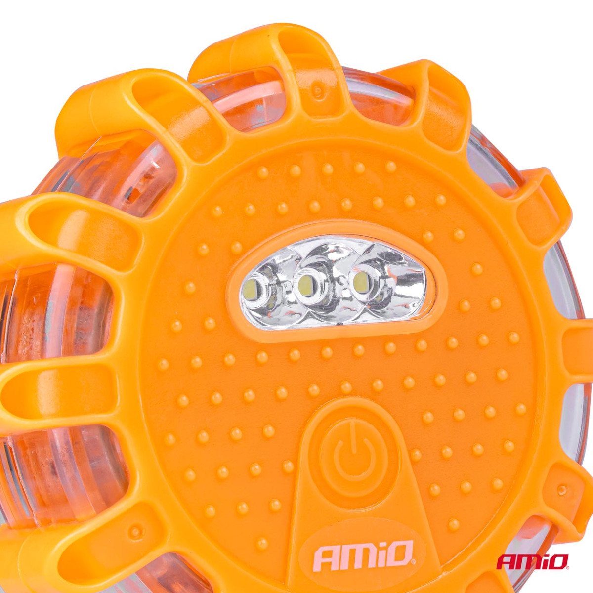 Pārnēsājama LED brīdinājuma gaisma ar prožektora funkciju 3xAAA IP65 12SMD + 3SMD