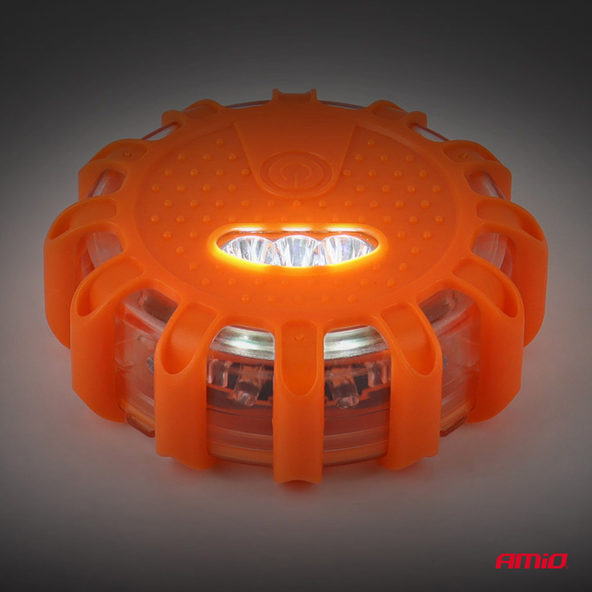 Pārnēsājama LED brīdinājuma gaisma ar prožektora funkciju 3xAAA IP65 12SMD + 3SMD