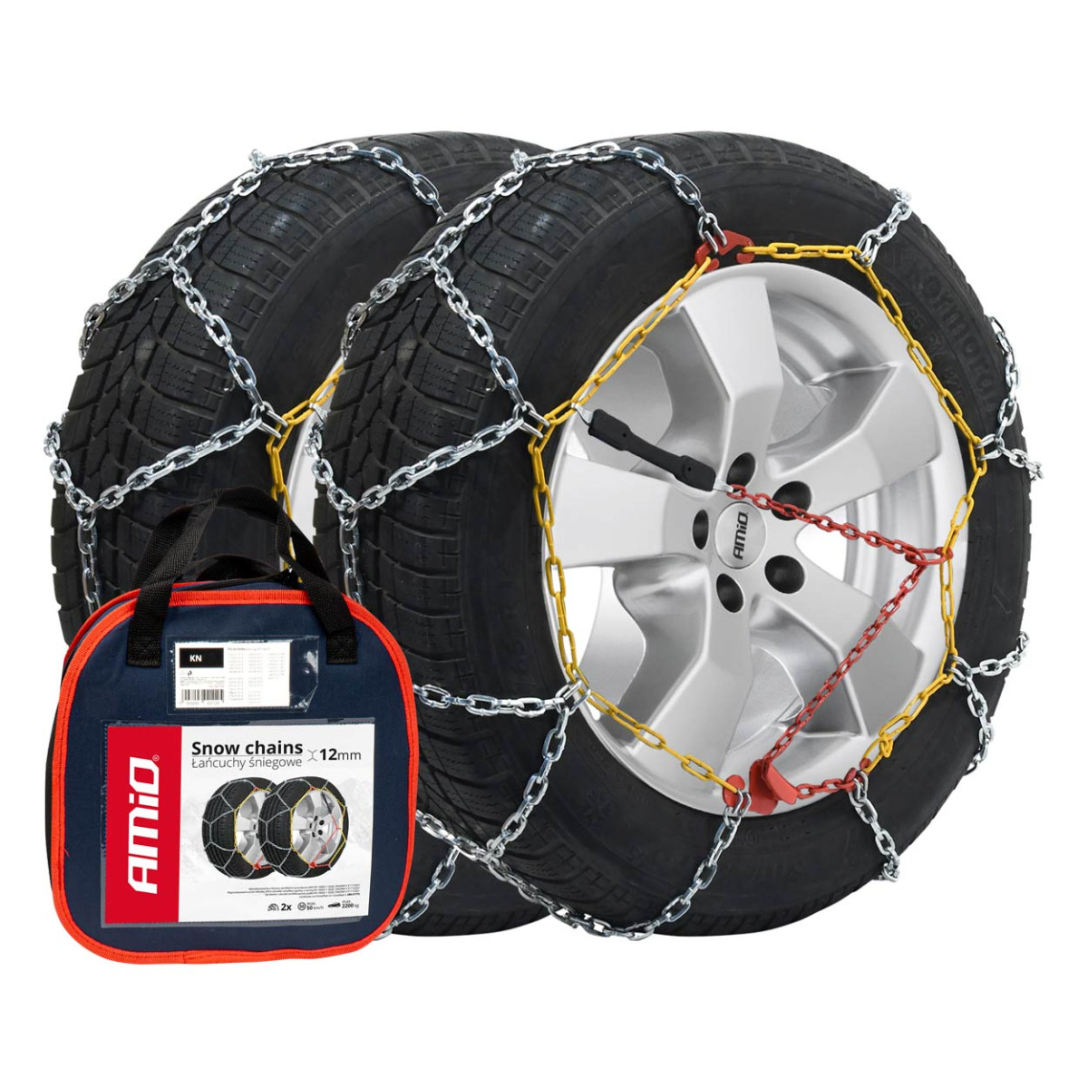 Sniega ķēdes 12 mm, KN-130