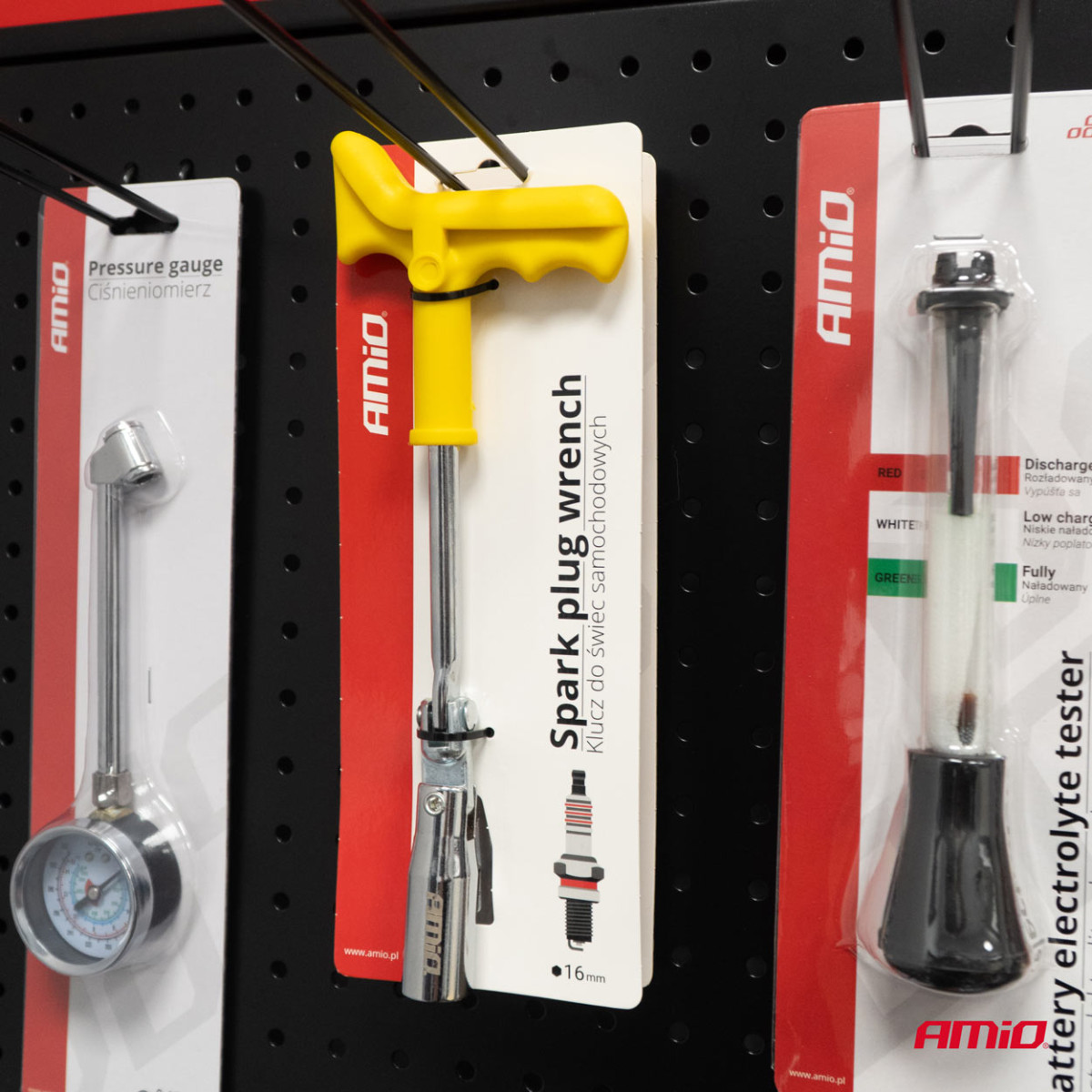 Aizdedzes sveču atslēga 16mm SPW-16 AMIO-01719