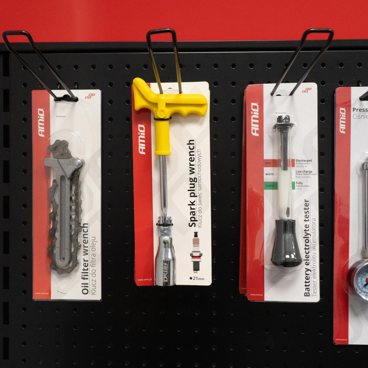 Aizdedzes sveču atslēga 21 mm SPW-21 AMIO-01720