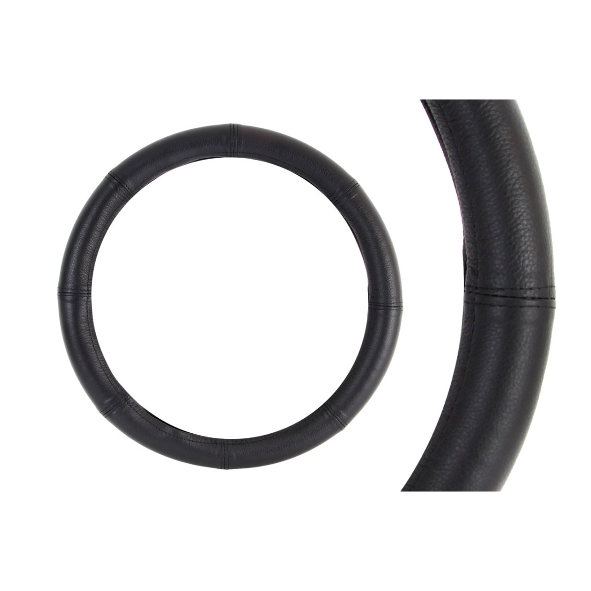 Stūres rata pārsegs ar īstu ādu 39-41 cm, L