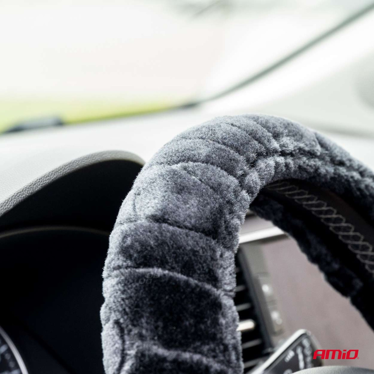 Automašīnas stūres pārsegs 37-39 cm, SWC-02-M