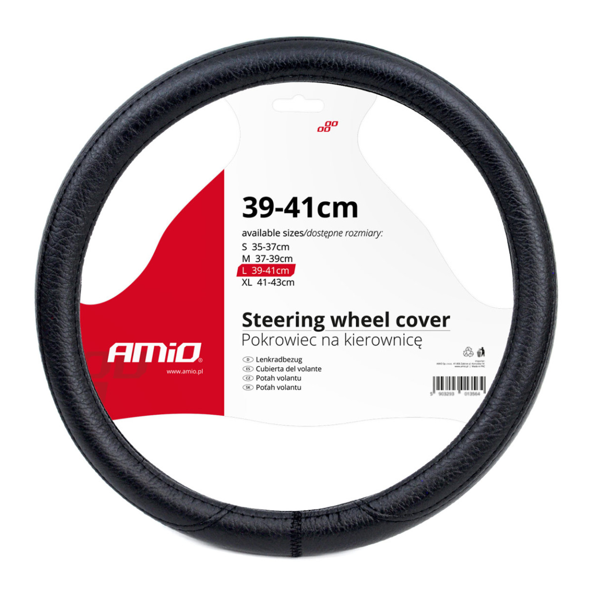 Automašīnas stūres pārsegs 39–41 cm, SWC-16-L