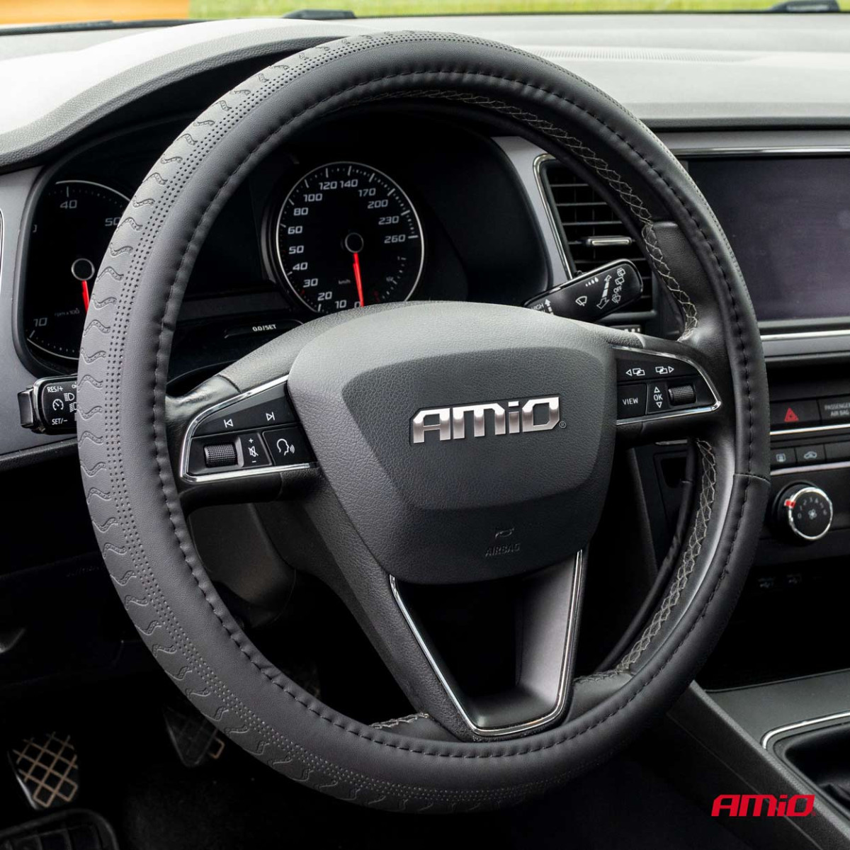 Automašīnas stūres pārsegs 37-39 cm, SWC-31-M