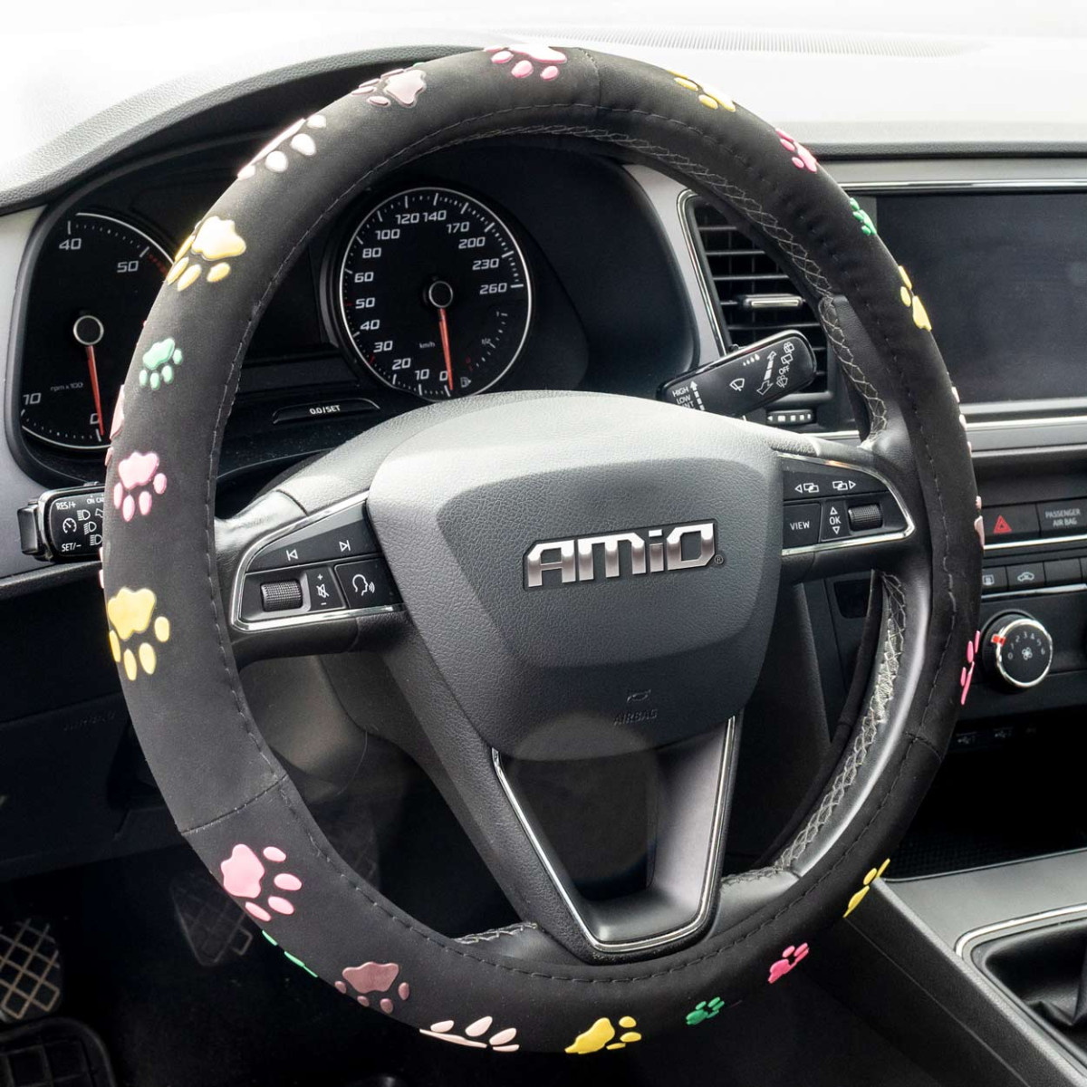 Automašīnas stūres pārsegs 37-39 cm, SWC-45-M