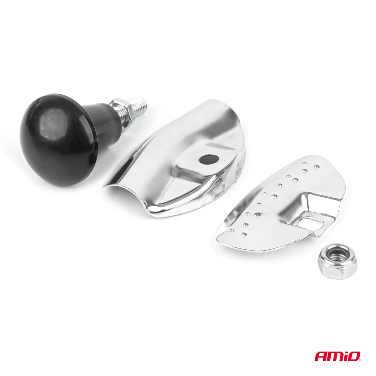 Stūres rata rokturis, sudraba krāsā, AMIO-04975