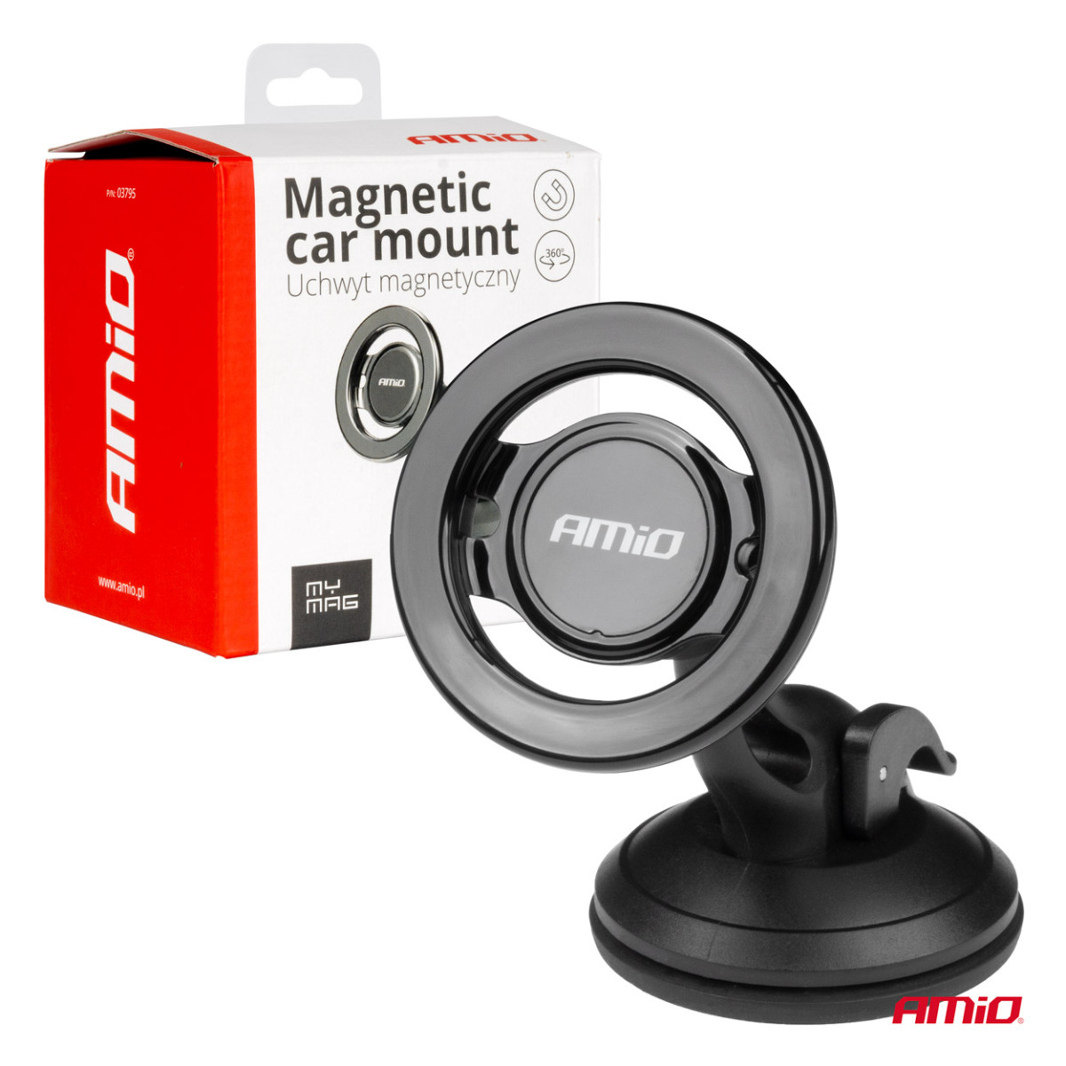 Tālruņa turētājs ar piesūcekni My Mag AMIO-03795