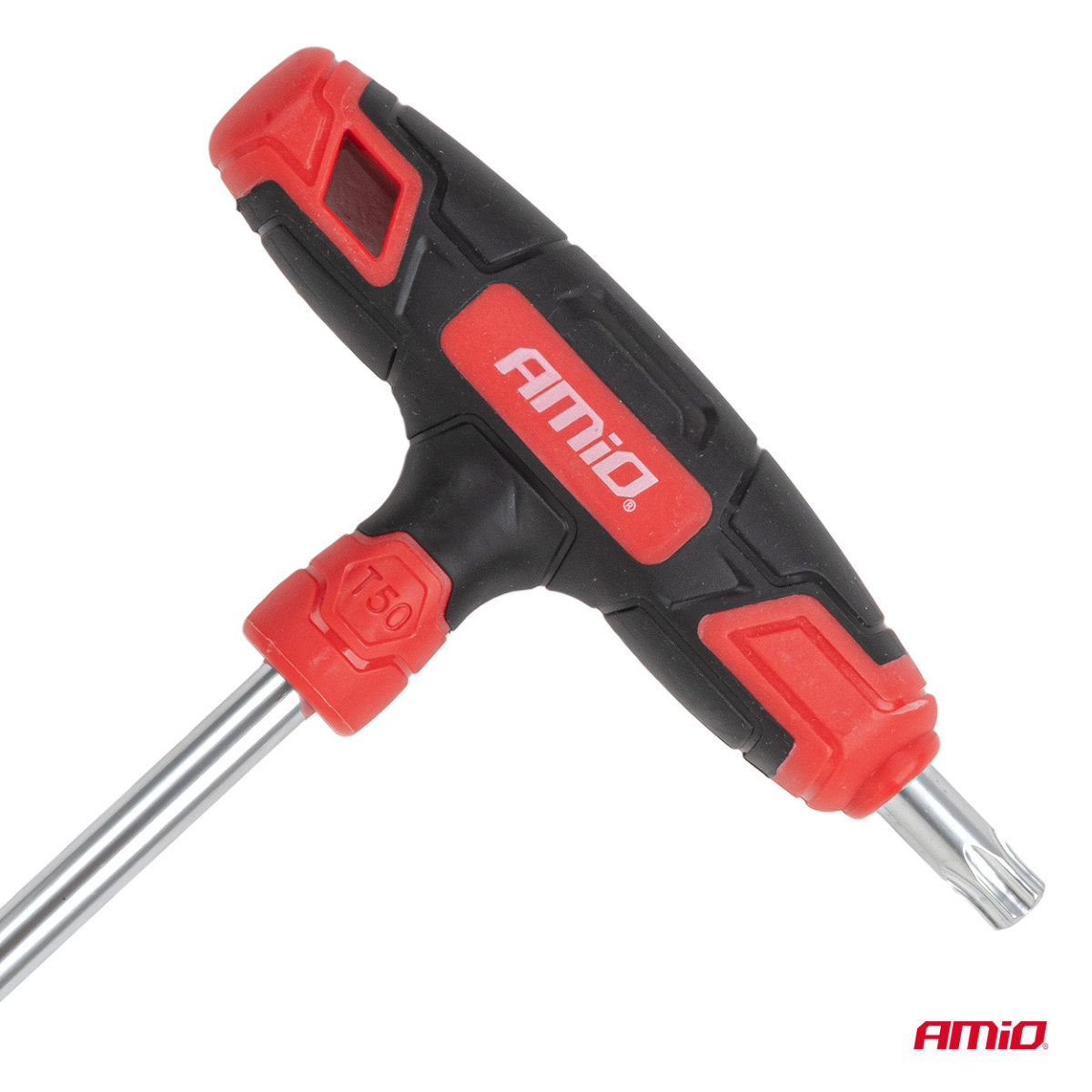 Torx atslēgu komplekts ar T veida rokturi, 8 gab. AMIO-04827