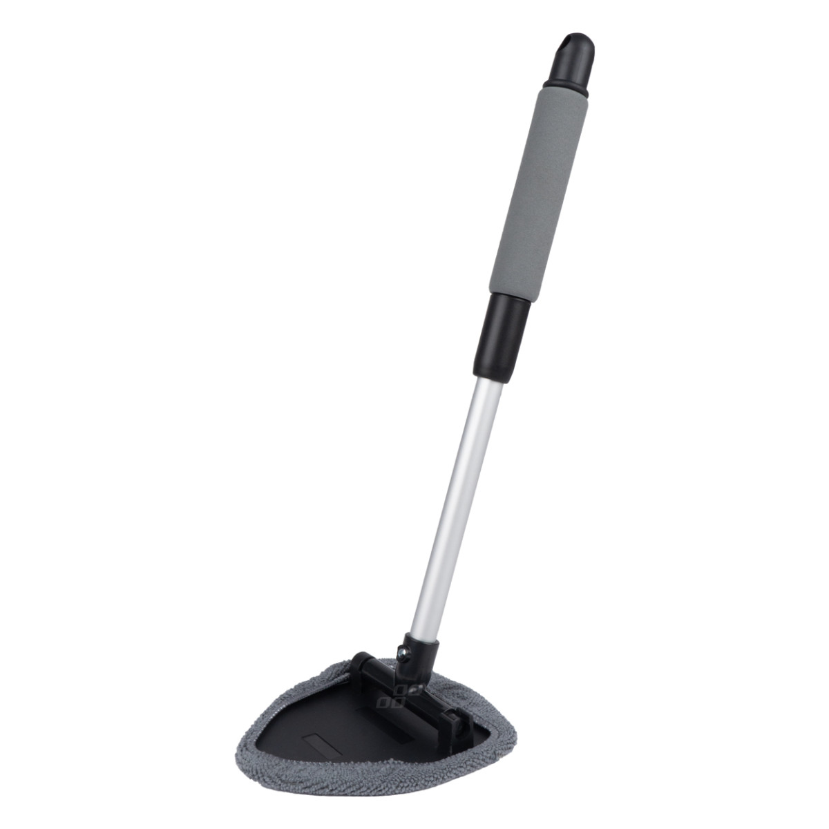 Teleskopiska trīsstūrveida mikrošķiedras logu tīrīšanas birste