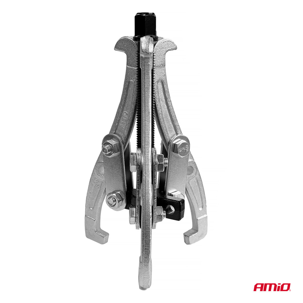 Trīsroku gultņu, skriemeļa, spararata un zobratu novilcēju instrumentu komplekts AMIO-04755