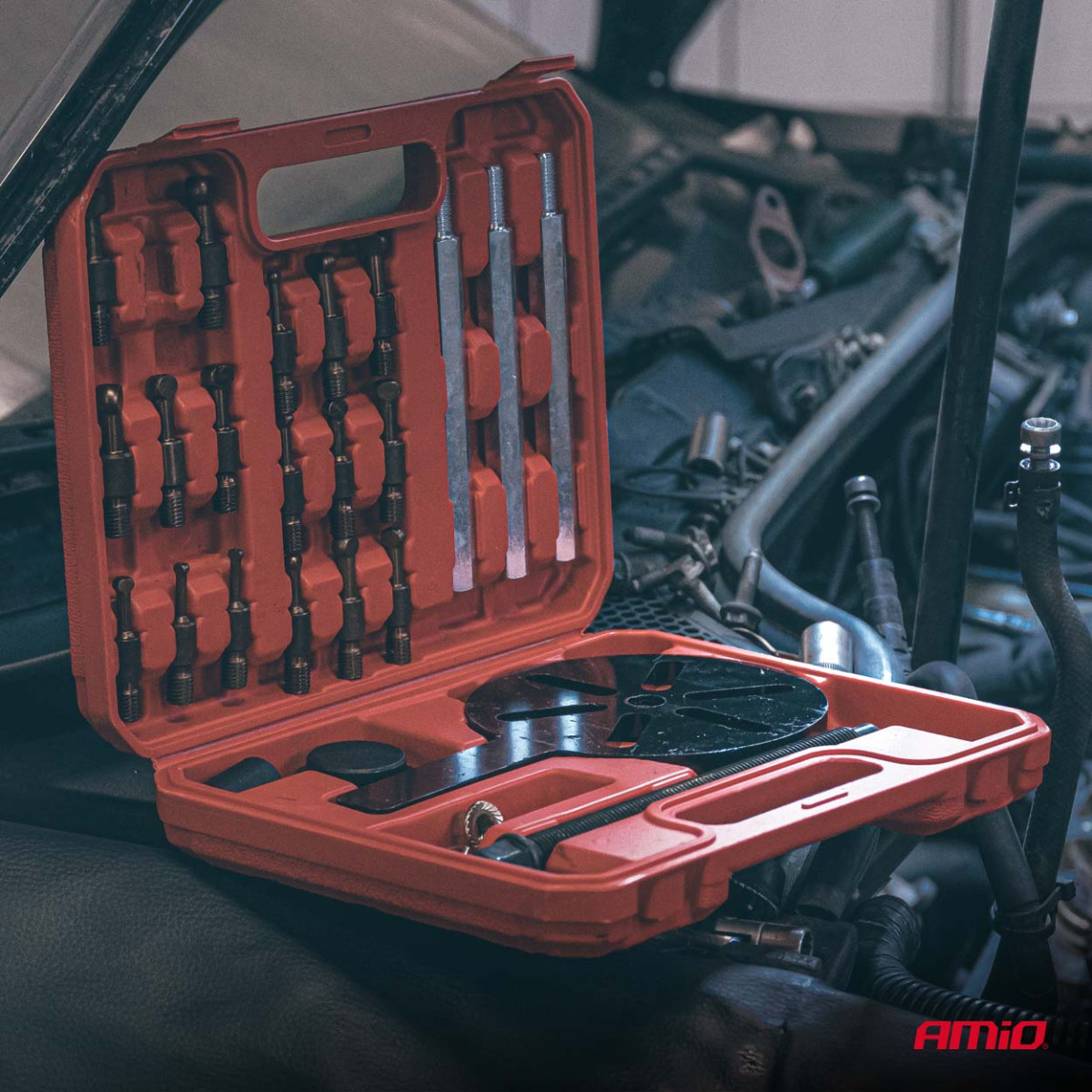 Trīs āķu gultņu novilcējs, 31 gab. AMIO-04759