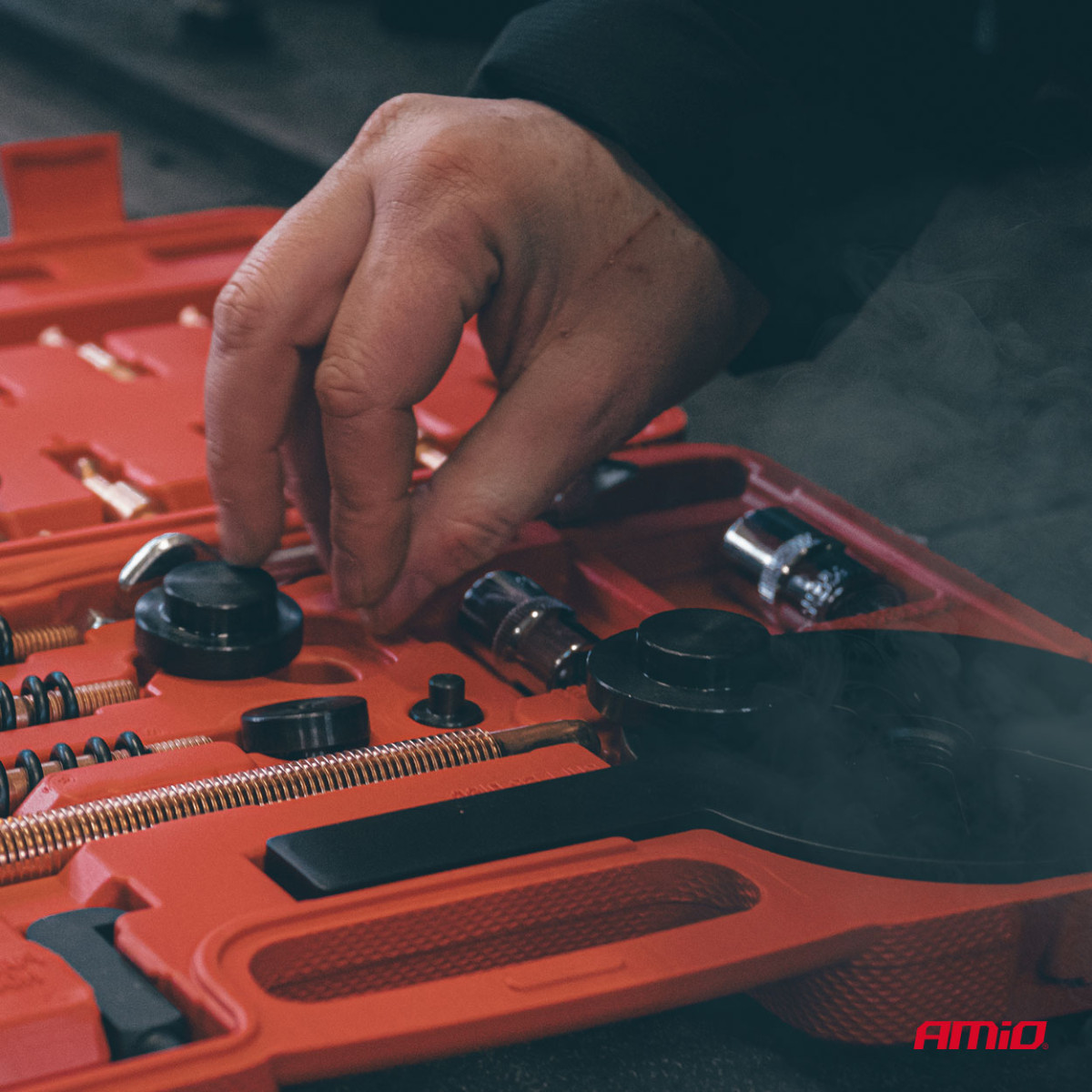 Trīs āķu gultņu novilcēju komplekts, 44 gab. AMIO-04760