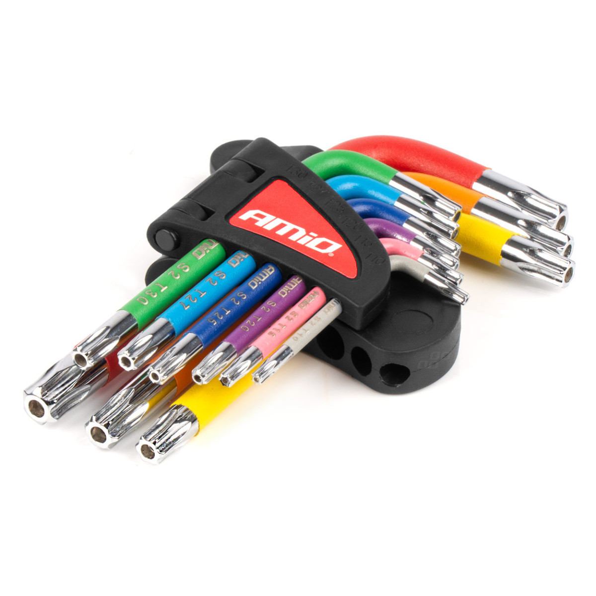 Īsās TORX atslēgas, 9 gab., S2 AMIO-04300