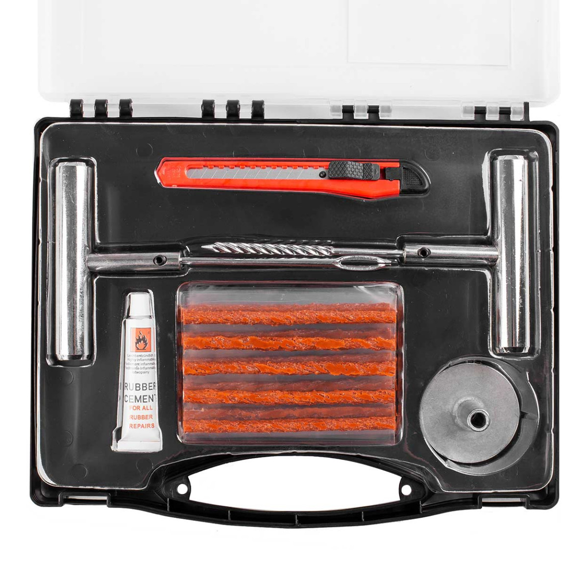 Liels bezkameru riepu remonta komplekts 36 gab. AMIO-02829