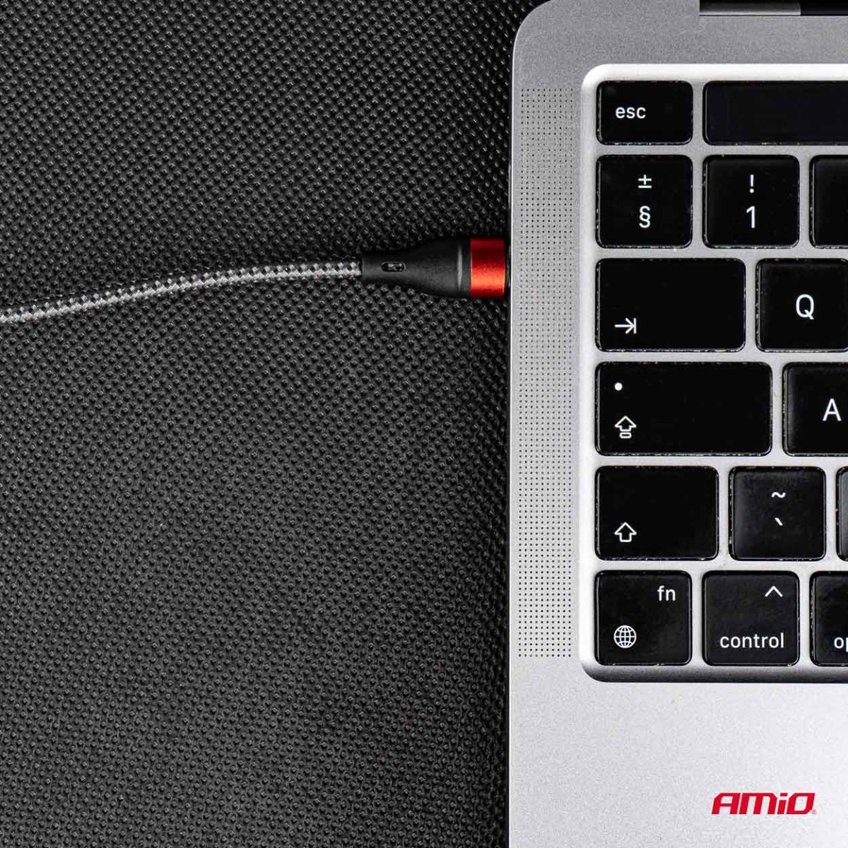 USB-C + Lightning kabelis iPhone 200 cm FullLINK AMIO-02931