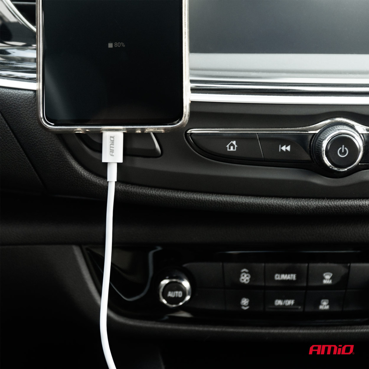 USB-C - Lightning kabelis 20W 100cm FullLINK AMIO-03898