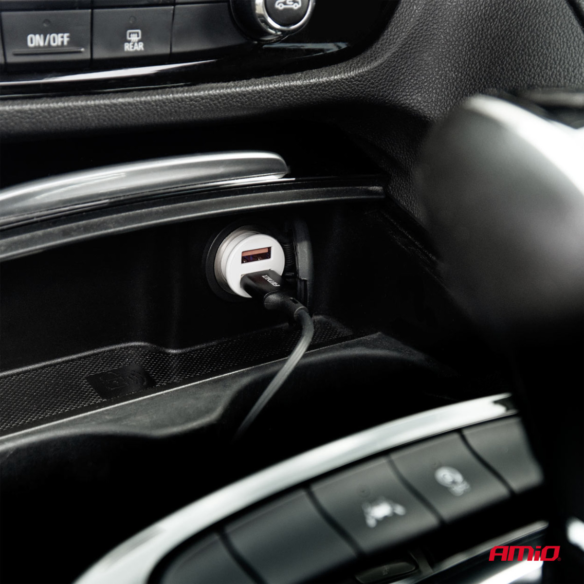 USB-C - USB-C kabelis 60W 100 cm FullLINK AMIO-03902