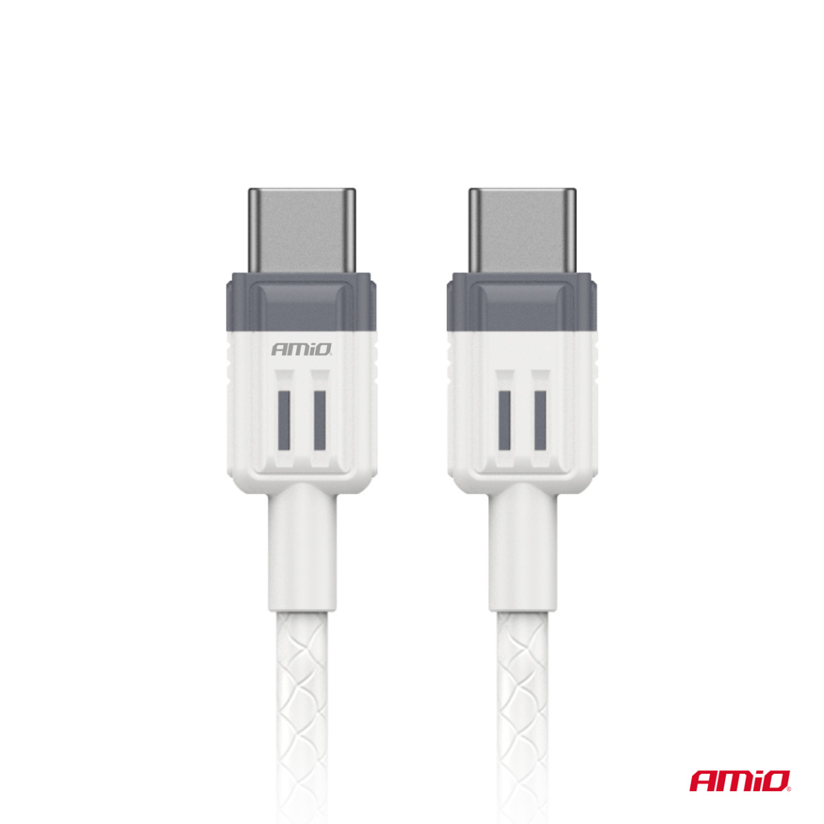 USB-C uz USB-C kabelis 60W 100cm FullLINK AMIO-03908