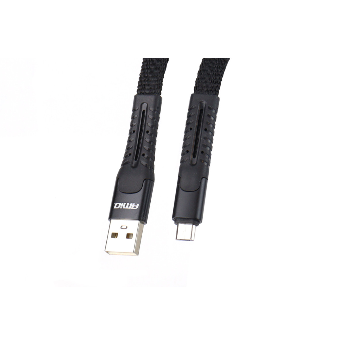 USB - micro USB kabelis, ar atsperes pieslēgumu, 120 cm UC-12 AMIO-02529
