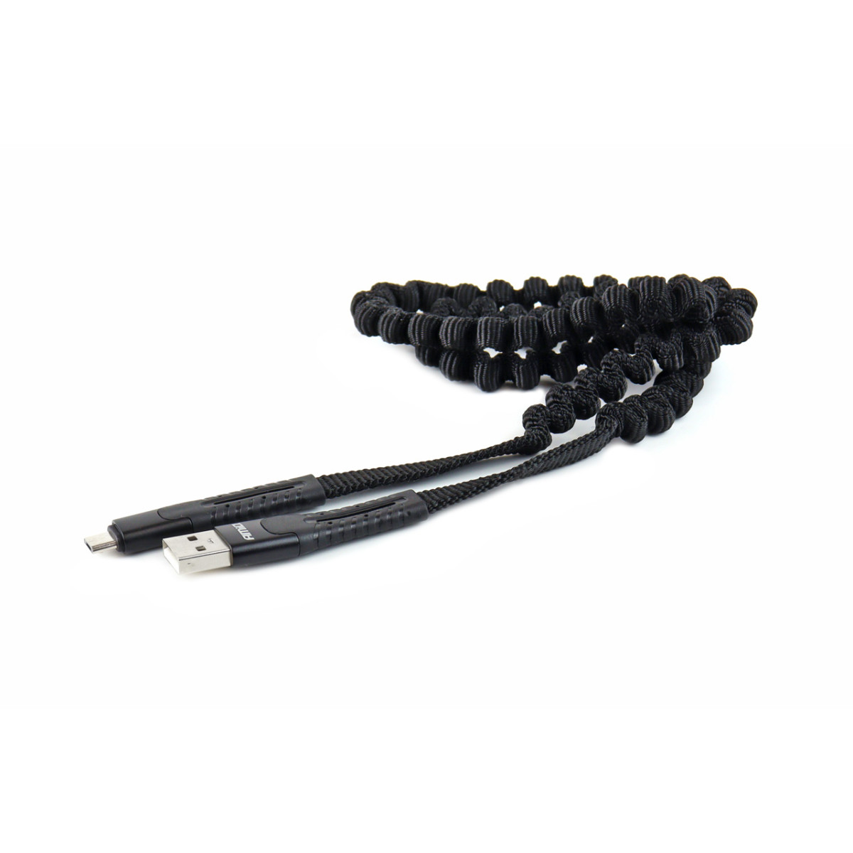 USB - micro USB kabelis, ar atsperes pieslēgumu, 120 cm UC-12 AMIO-02529
