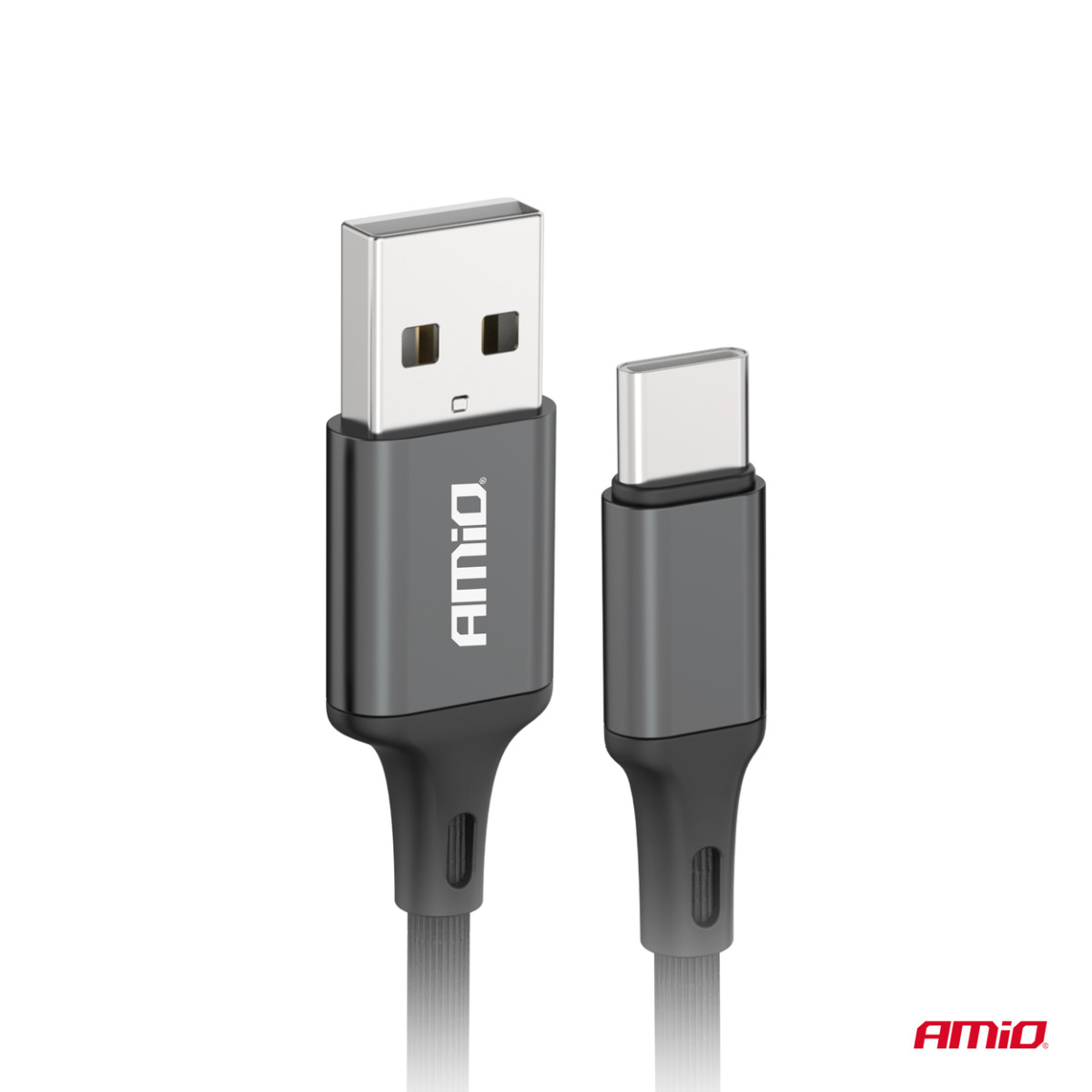 USB - USB-C kabelis 2A 200 cm FullLINK AMIO-03900