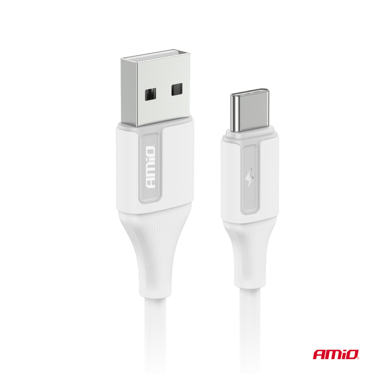 USB-A uz USB-C kabelis 3A 200 cm FullLINK AMIO-03918
