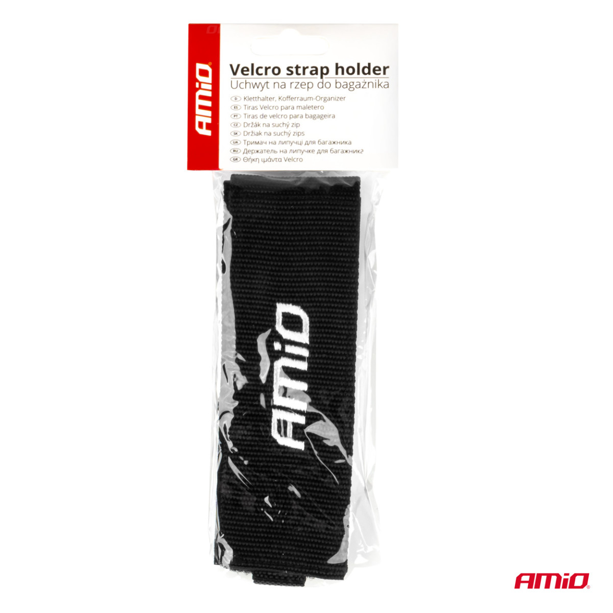 Velcro stiprinājuma siksna 50 × 410 mm, AMIO-03284