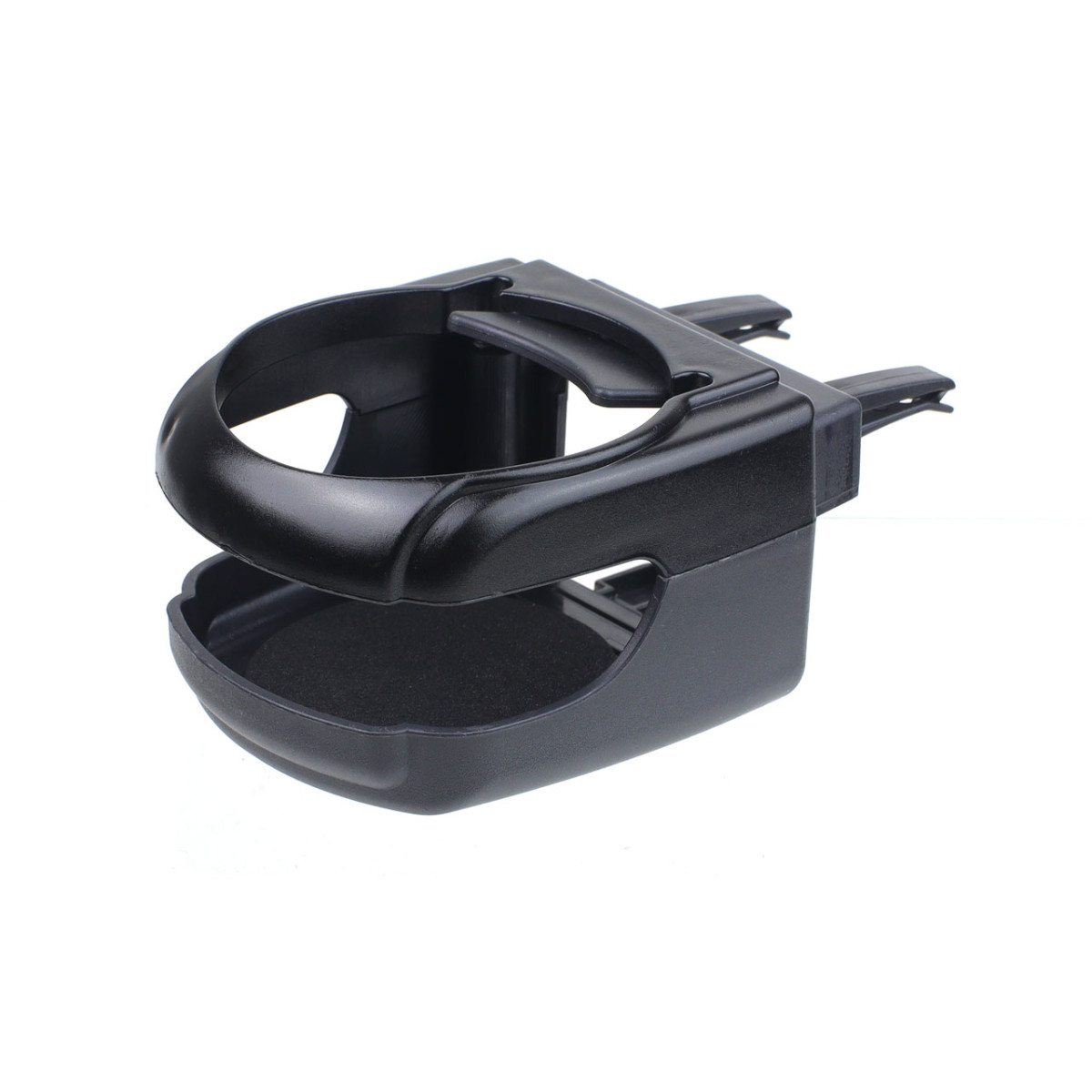 Universāls automašīnas dzērienu turētājs DH-03, melns, ventilācijas restei