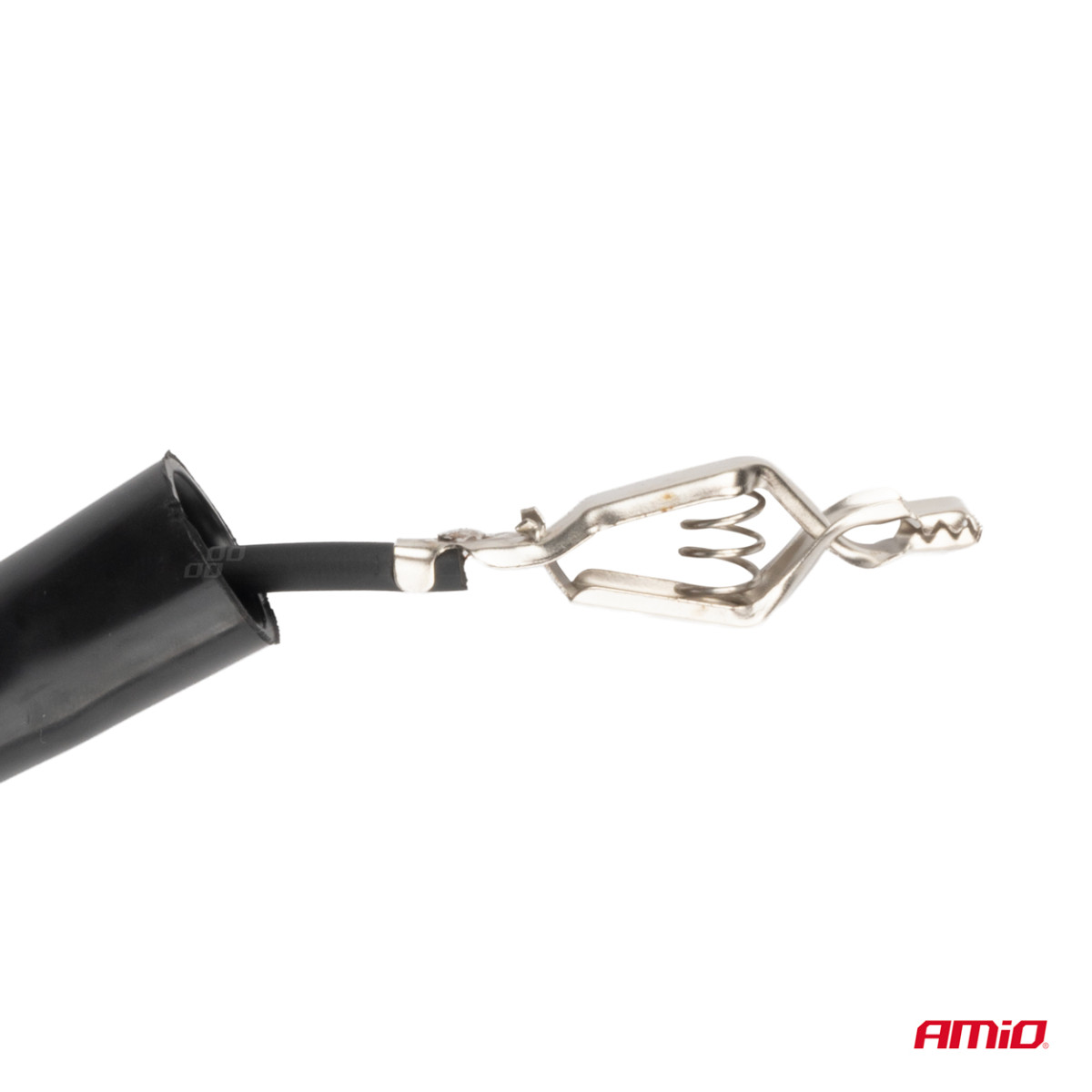 Automobiļa sprieguma testeris 6–24 V ar krokodila klipsi, AMIO-04273