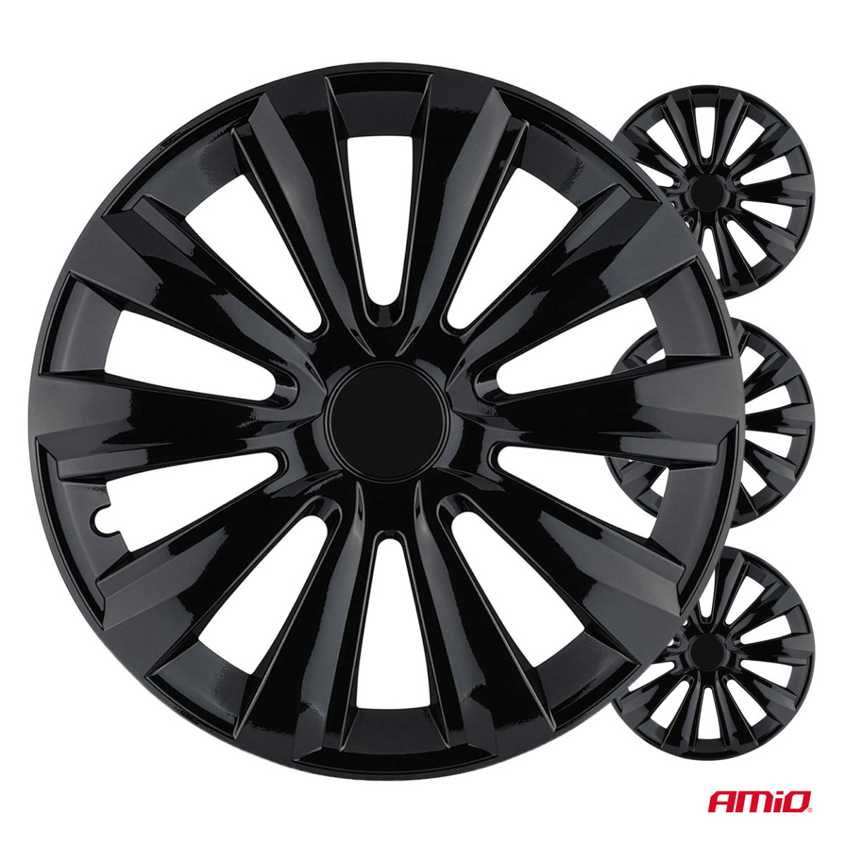Riteņu dekoratīvie diski 4 gab. DELTA BLACK 16"