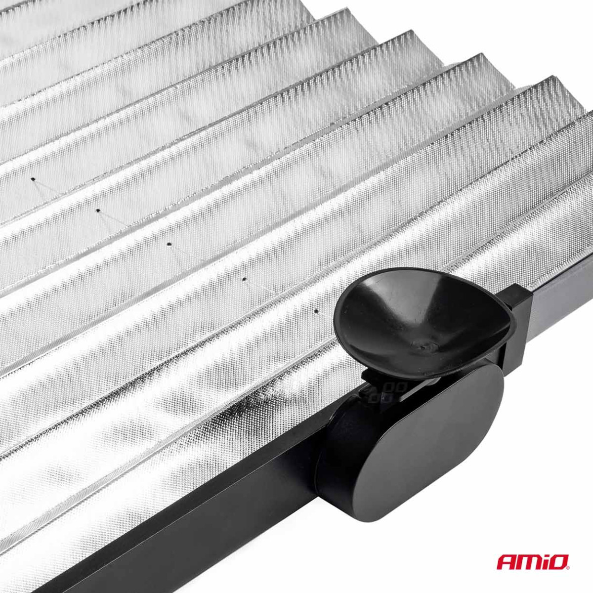 Salokāms vējstikla saules aizsargs 120x46 cm AMIO-02910