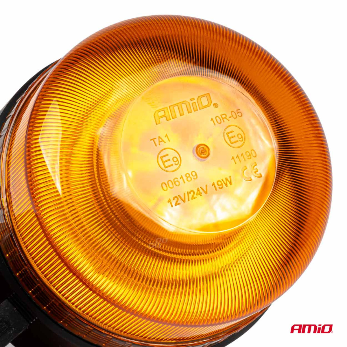 Bezvadu LED brīdinājuma signāls ar tālvadības pulti R65 R10 12/24V AMIO-03932