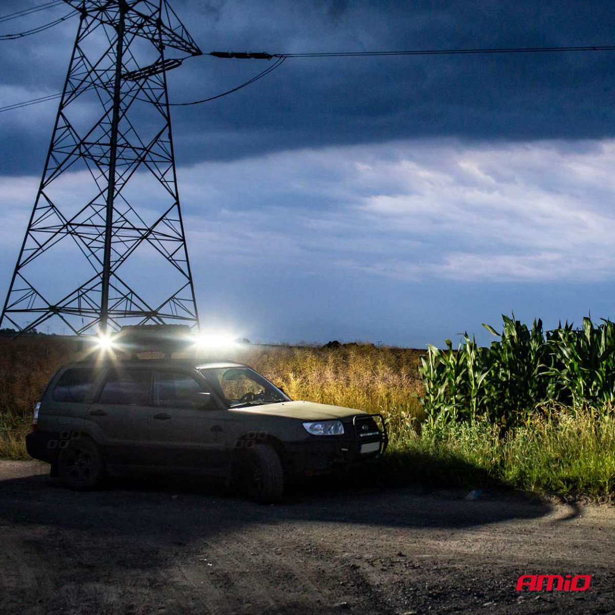 LED paneļa apgaismojums, AWL27 120LED 450x74 mm 360W COMBO 9-36V