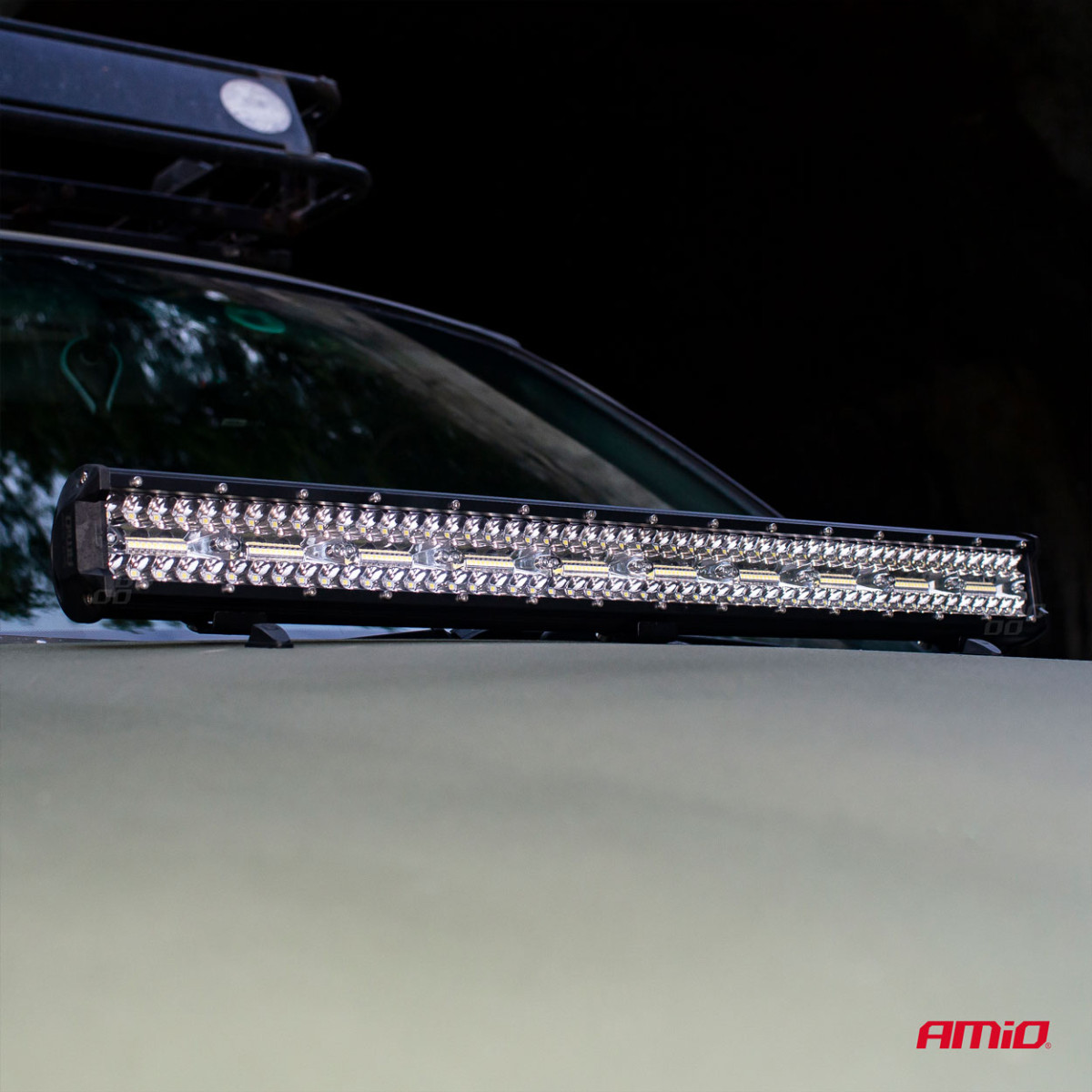 LED paneļa apgaismojums, AWL29 160LED 650x74 mm 540W COMBO 9-36V