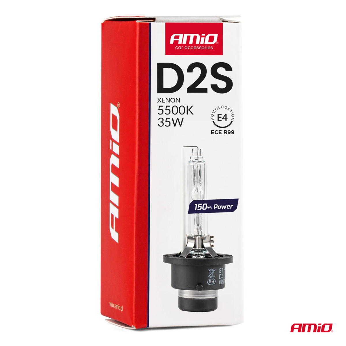 Ksenona spuldze D2S 5500K 150% POWER AMIO-01973