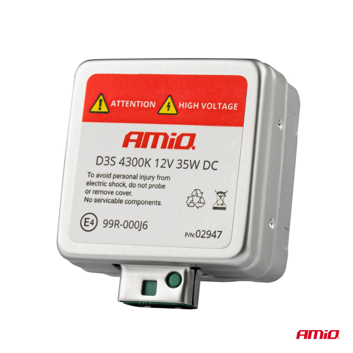 Ksenona spuldze D3S 35W 4300K BASIC AMIO-02947