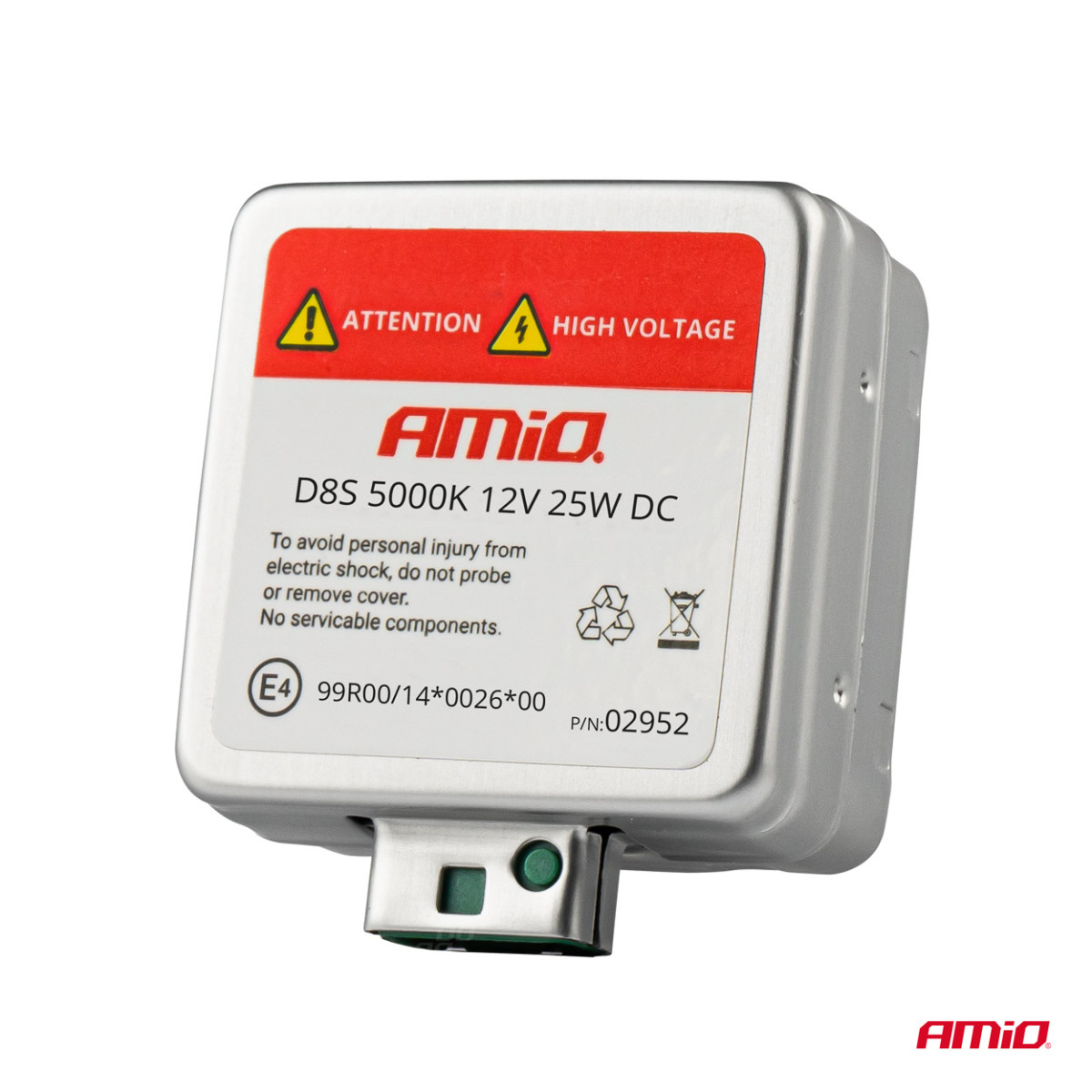 Ksenona spuldze D8S 35W 5000K BASIC AMIO-02952