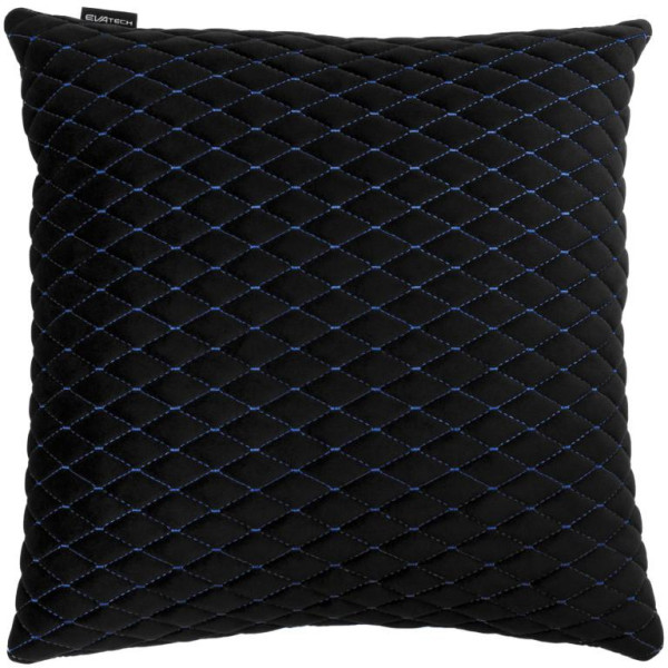 EVAtech Autospilvens 40x40 cm - melna / zils šuvums