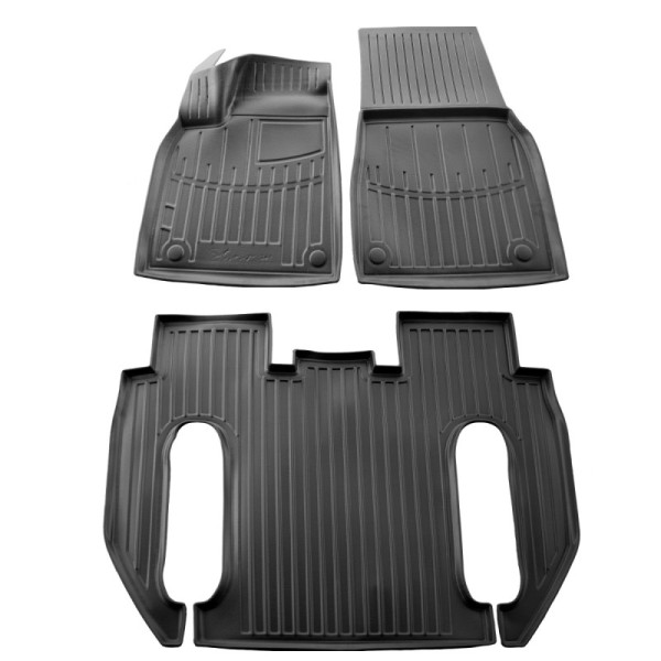 Gumijas paklājiņi TESLA Model X Plaid no 2022g.