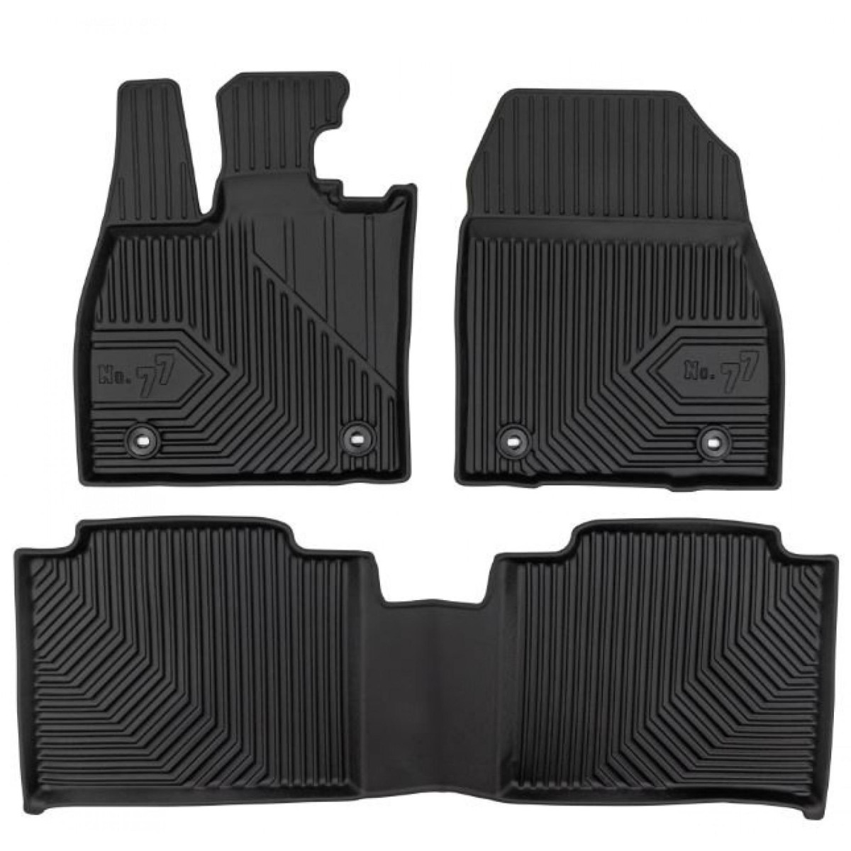 Gumijas paklājiņi No.77 Lexus RZ Crossover no 2022g.