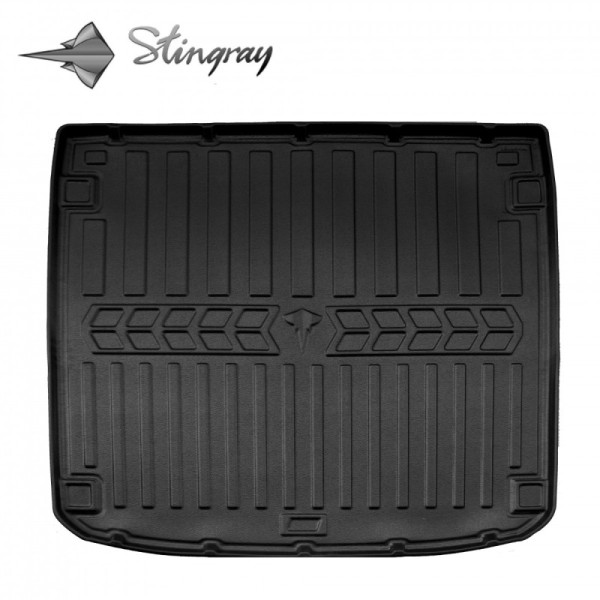 Gumijas 3D bagāžnieka paklājiņš AUDI A4 B9 no 2015g. (universāls) / 6030151 / ar paaugstinātām malām
