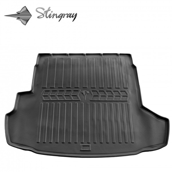 Gumijas 3D bagāžnieka paklājiņš NISSAN X-Trail T31 2007-2014g. (upper trunk) / 6014151 / ar paaugstinātām malām