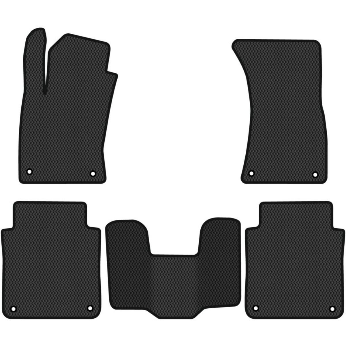 Polimēru EVA paklājiņi Audi A8 D3 4WD Long Base 2002-2009g.