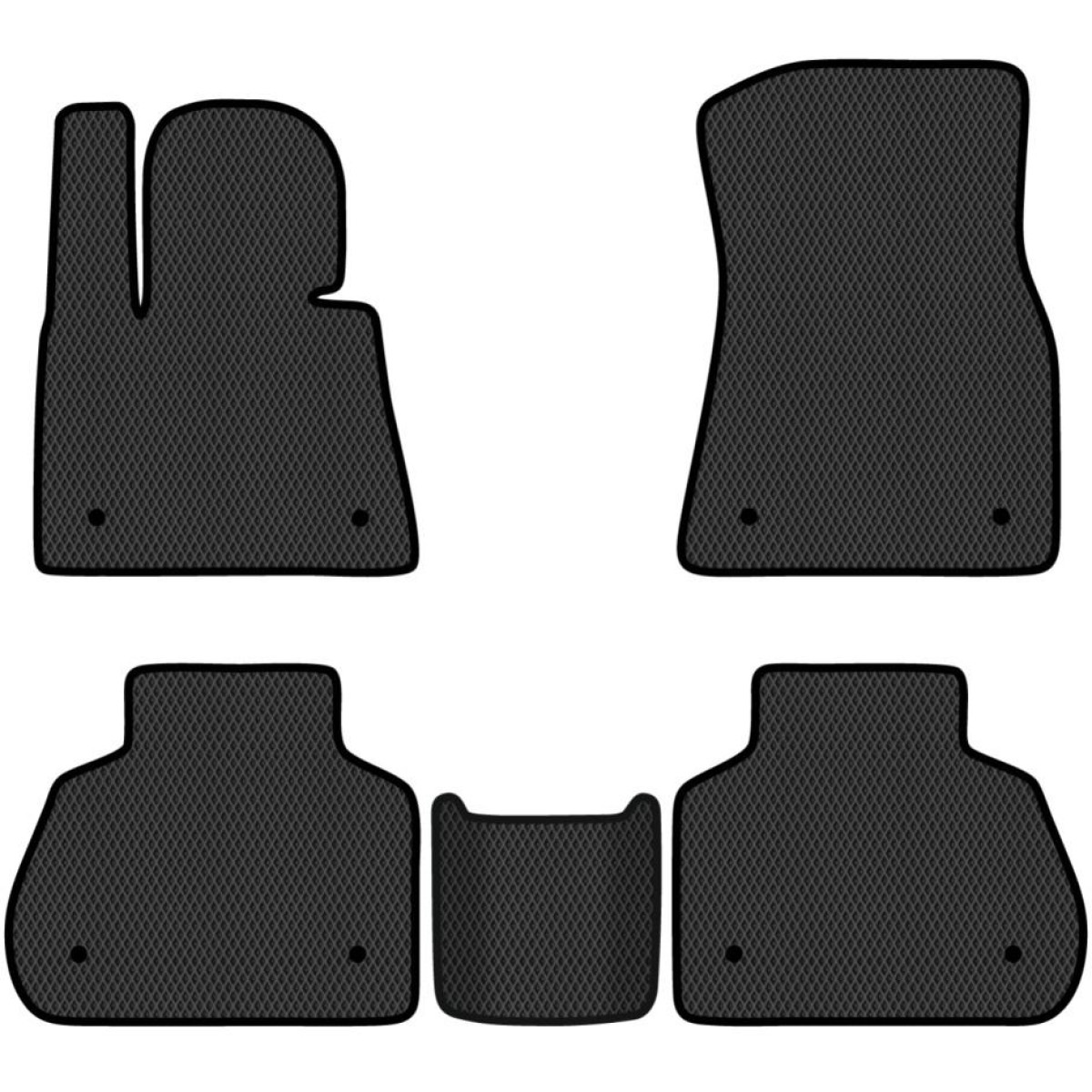 Polimēru EVA paklājiņi BMW X7 G07 5 vietu no 2018g.