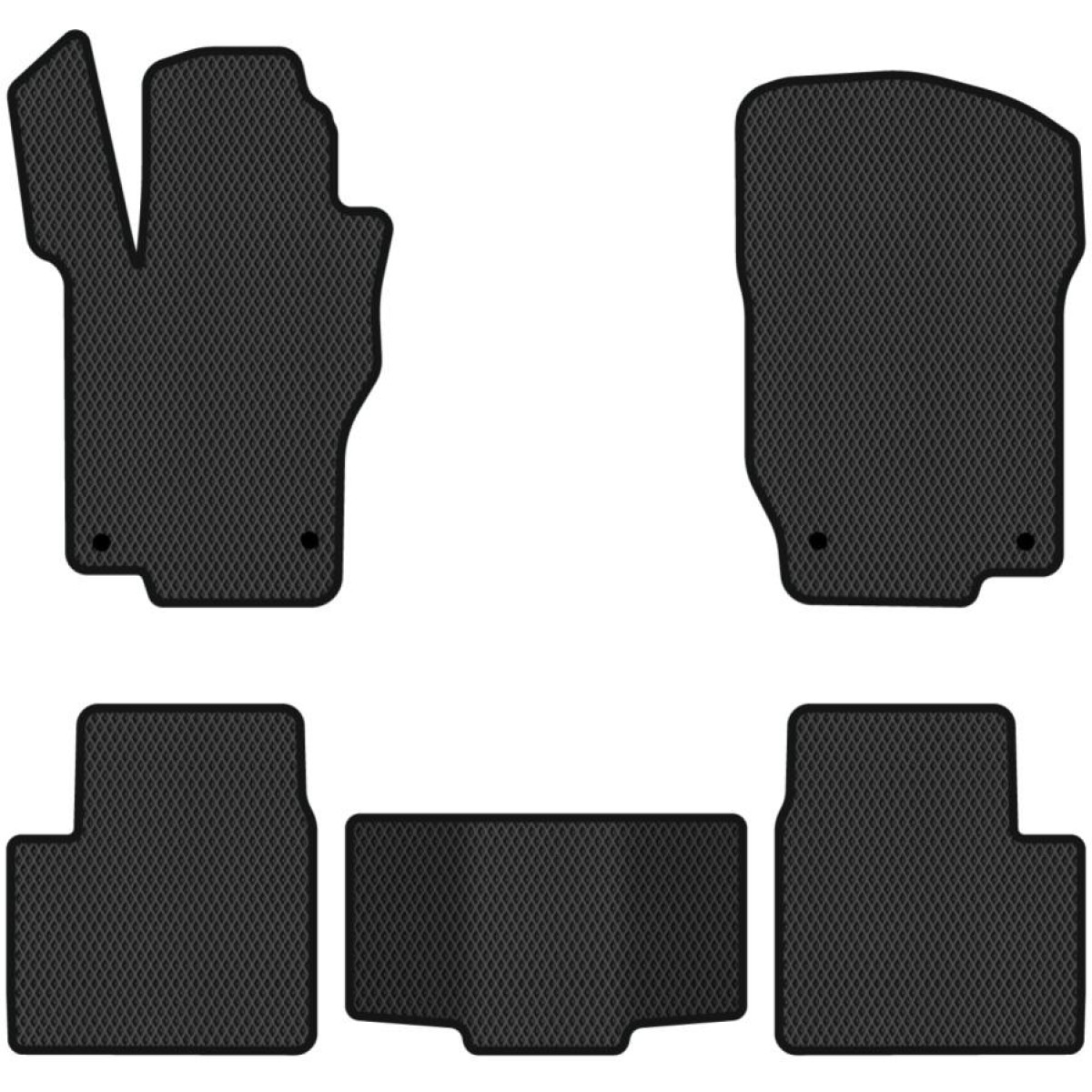 Polimēru EVA paklājiņi Mercedes-Benz ML-class W164 2005-2011g.