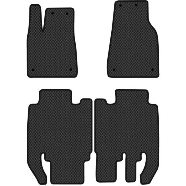 Polimēru EVA paklājiņi Tesla Model X 5 vietu no 2015g.